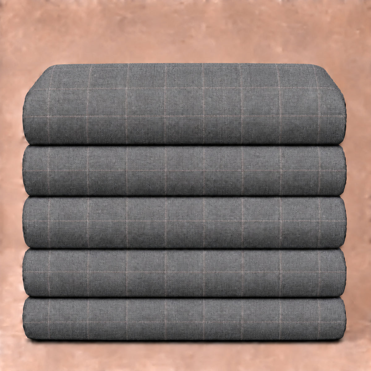 SPD/FS/LY-09 - 1-Ash Grey Checked Trouser view 5