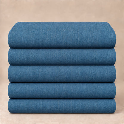 JCL-175 - 6-**Ocean Blue Textured Trouser** view 5