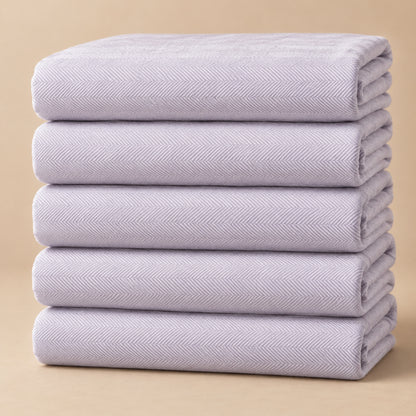  SPD/SH-658 - 8-White Herringbone Texture Shirt view 5