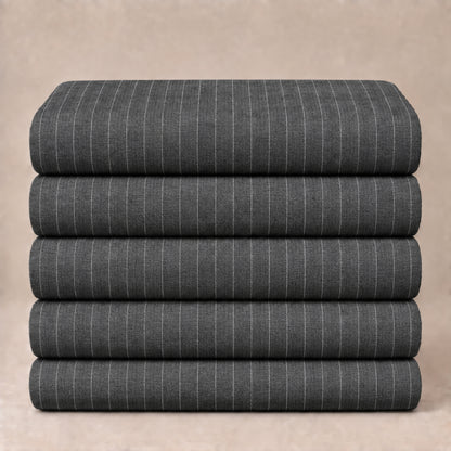JCL-265 - 2-Graphite Grey Pinstripe Trouser view 5