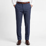 Blue Checks Pant Premium Fabric - featured image