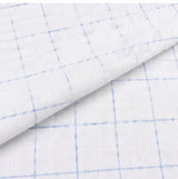 White line linen shirt cotton fabric - product image 4