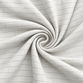 Classic Ivory Pinstripe Shirt Fabric