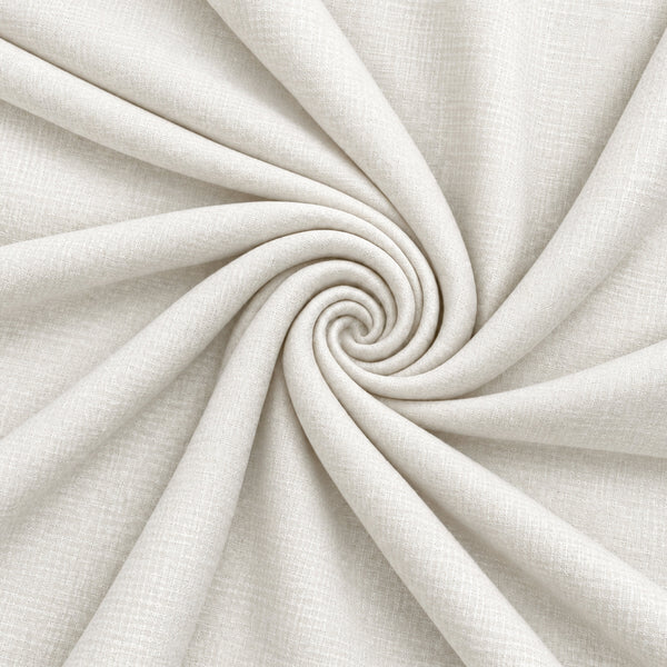 White Textured Shirt Fabric