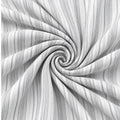 White & Grey Vertical Striped Shirt Fabric
